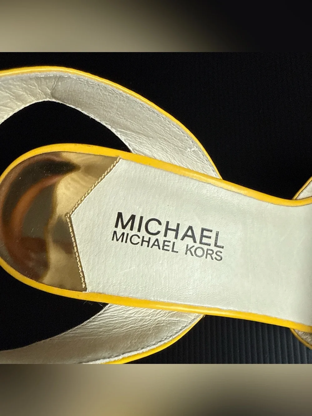NIB Michael Kors Citrus Kami Ankle Strap Espadrille Sandal Women’s Size 9